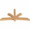 Ekena Millwork Davenport Timber Gable Bracket, Western Red Cedar, 84"W x 45"H x 5 1/2"D x 5 1/2"F, 13/12 Pitch GBW084X45X0606DAV00SWR - alternate 2